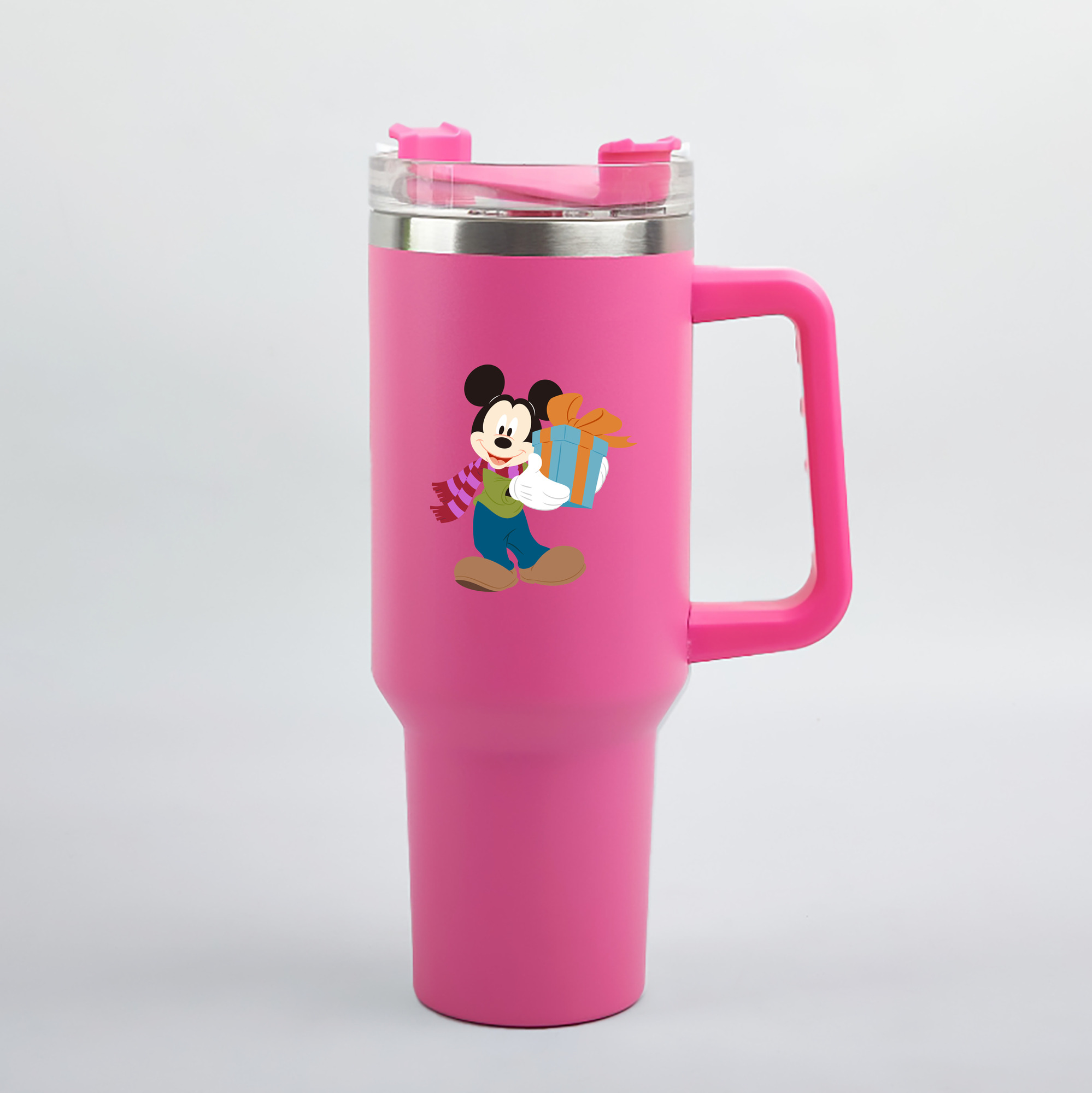 （画像用） ミッキーマウス Mickey Mouse 1200mL車用タンブラー（カラープリント）